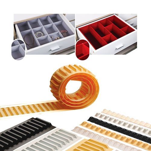 Binning Strips and Showcase Dividers Binning Strips and Showcase Dividers