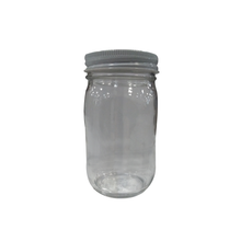 Wide-mouth Mason Jar with Lid, 16 oz., 1 dozen per case