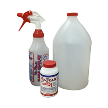 Nu-Foam Sanitizing Kit: Sani-Tabs, I gallon mixing jug and 32 oz. spray bottle included