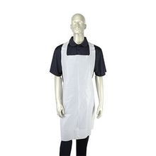 White Poly Apron, Designed to protect clothing from spills and stains, 28