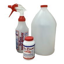 Nu-Foam Sanitizing Kit: Sani-Tabs, I gallon mixing jug and 32 oz. spray bottle included