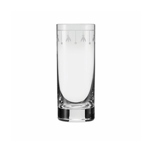 Fleur-de-Lis Long Drink Glass, 14-1/4 ounce capacity., 6-1/2