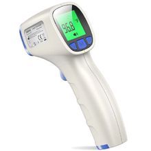 Non-Contact Infrared Forehead Thermometer for Adults and Children with Digital Display, Instant Reading and Fever Alarm