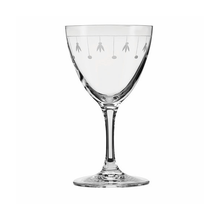 Fleur-de-Lis Nick & Nora Glass, 5-3/4 ounce capacity, 6