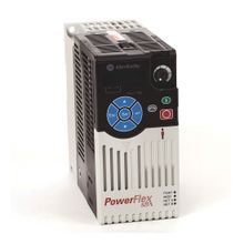 Rockwell Automation PowerFlex 525 AC Drive, with Embedded EtherNet/IP and Safety, 480 VAC, 3 Phase, 3 HP, 2.2 kW Normal Duty; 3 HP, 2.2 kW Heavy Duty, Frame A, IP20 NEMA / Open Type, No Filter