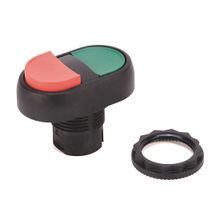 Rockwell Automation 800FP-U2F2F2 Multi-Function Round Pushbutton Operator, 2 Positions, Black