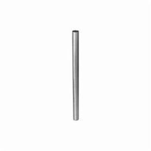 Donaldson® P224605 45 deg Stack Pipe, 4 in ID, 48 in L, 16 ga Mitered Chrome