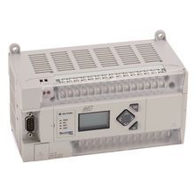 Rockwell Automation MicroLogix 1400, 12 digital fast 24V dc inputs, 8 digital normal 24V dc inputs, 12 relays outputs, 4 Analog (12 bits) inputs, 2 Analog (12 bits) outputs, 110/240V ac power