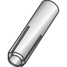 Cully™ 60402 Drop-In Anchor, 3/8 in Drill, Steel, 1 in D Min Embedment
