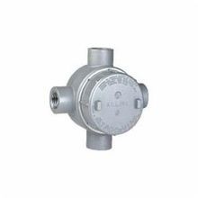 Killark® GECXT-2 Type X Conduit Outlet Body With Cover, 3/4 in Hub, 1 Form, 19 cu-in Capacity, Aluminum