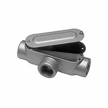 Red Dot® DAT-1-CG A Series Type T Conduit Body With Cover, Gasket, 1/2 in Hub, 4.3 cu-in Capacity, Die Cast Aluminum