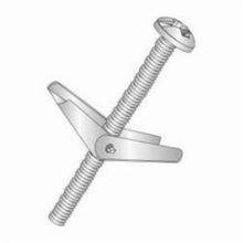 Cully™ 58349J Toggle Bolt, 3/16 in Screw, Mushroom Head