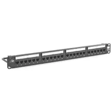 PREMISE WIRING SPEEDGAIN® P5E24UE Universal Patch Panel, 24 Ports, Category: Cat 5e, Steel