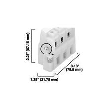 Rockwell Automation 1492 Panel Mount Block, Pull apart, 3-Pole