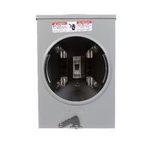 TALON® SUAT111-0G 1-Position Type UAT1 Meter Socket, 600 VAC, 135 A, 1 Phase, NEMA 3R Enclosure