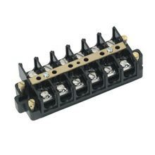 IDEAL® 89-505 89-500 4-Poles Shorting Block Terminal Strip, 600 VAC, 60 A, 22 to 6 AWG Wire