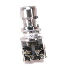 Rockwell Automation 800H-AP2 Non-Illuminated Pushbutton, Flush Head Operator, Black