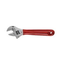 Klein® D507-6 Extra Capacity Uninsulated Wrench, Adjustable Wrench, 15/16 in Wrench Opening, 6-1/2 in OAL, Alloy Steel Body, Yes Tether Ready, Alloy Steel, Polished Chrome