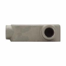 Crouse-Hinds Condulet® LR29 Type LR Conduit Outlet Body, 3/4 in Hub, Mark 9, 8 cu-in, Copper Free Aluminum, Natural
