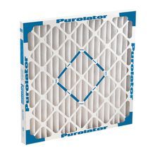 Purolator™ Hi-E® 40 5267302198 HE40-STD1 Extended Surface Pleated Air Filter, 25 in H x 25 in W x 1 in D, 8 MERV, 225 deg F
