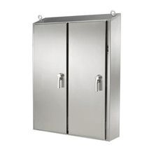 nVent HOFFMAN WaterShed™ WS74XM7518SS WS2D Disconnect Enclosure, 74 in L x 75 in W x 18 in D, NEMA 4X, 304 Stainless Steel