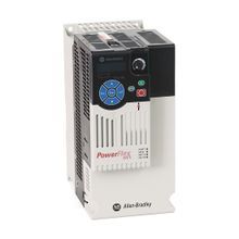 Rockwell Automation PowerFlex 525 AC Drive, with Embedded EtherNet/IP and Safety, 480 VAC, 3 Phase, 10 HP, 7.5 kW Normal Duty; 10 HP, 7.5 kW Heavy Duty, Frame C, IP20 NEMA / Open Type, No Filter