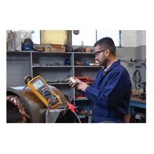 Fluke® FLUKE-1587-FC Multimeter Insulation Tester, 600/1000 VAC, 0.01 MOhm to 2 GOhm Resistance, 20%, -0% Accuracy, Backlight LCD Display, Safety Rating: CAT IV 600 VAC/CAT III 1000 VAC