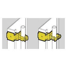 B-Line Guide-Rite™ BG-8-12-B5 BG Series Conduit to Beam Fastener With Extension, For Use With 1/2 in EMT, 3/4 in Rigid Conduit, 25 lb Static Load Capacity, Cold Rolled High Carbon Steel