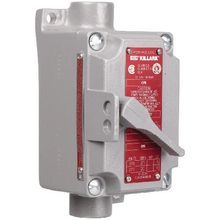 Killark® XS-52C XS Feed Through Tumbler Switch, 120/277 VAC, 20 A, NEMA 7/9