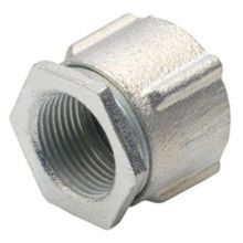 Bridgeport® 1126 3-Piece Concretetight Conduit Coupling, 2 in, For Use With: Threaded Rigid/IMC Conduit, Malleable Iron, Electroplated Zinc