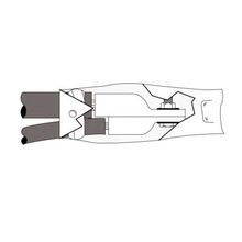 3M™ 054007-08314 5300 Motor Lead Pigtail Splice Kit, 5 to 8 kV, 2 to 1/0 AWG, 4 to 1/0 AWG Conductor, EPDM Rubber