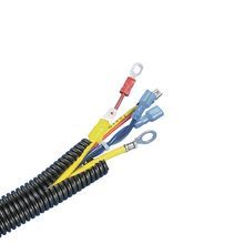 Panduit® CLT25F-C20 CLT Slit Wall Corrugated Loom Tubing, 0.28 in ID, 100 ft L, 0.007 to 0.02 in Thickness, Polyethylene