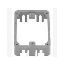 PREMISE WIRING PFBRMC Rectangular Mounting Collar, For Use With Floor Box, ABS, Gray