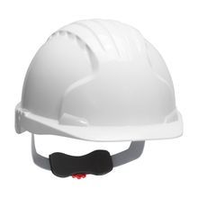 PIP® Evolution® Deluxe 6151 280-EV6151-10 Cap Style Non-Vented Standard Brim Hard Hat, SZ 6-5/8 Fits Mini Hat, SZ 8 Fits Max Hat, HDPE Shell, 6-Point Polyester Suspension, ANSI Electrical Class Rating: Class E, ANSI Impact Rating: ANSI/ISEA Z89.1 Type I