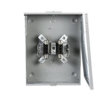Siemens SUAT417-XG Meter Socket, 600 VAC, 200 A, 1 Phase, NEMA 3R Enclosure