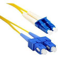 CP Technologies® ClearLinks™ CL-LCSC-05 Multi-Mode Fiber Optic Patch Cord, 62.5 um Core, 5 m L