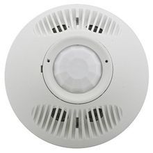 Wiring Device-Kellems H-MOSS® ATD2000C Dual Technology Occupancy Sensor, 24 VDC, Passive Infrared/Ultrasonic Sensor, 2000 sq-ft Coverage, 360 deg Viewing, Ceiling Mounting