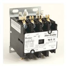 Rockwell Automation 400-DP25NJ1 Definite Purpose Contactor, 24 V Coil, 25 A Maximum Load Current, 1 Pole