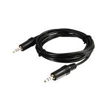 Quiktron® C2G® 40414 Stereo Audio Cable, 12 ft L, Male x Male Connector, 3.5 mm Copper Conductor