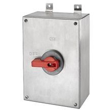 Wiring Device-Kellems Circuit-Lock® HBLDS6SSAC 2-Position Industrial Grade Square Top Standard Unfused Disconnect Switch With HBLAC1 Auxiliary Contact, 600 VAC, 60 A, 50 hp, 3 Pole