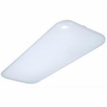 ETI 54644142 Dimmable Flush Mount Fixture,) LED Lamp, 120 VAC, White Housing