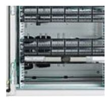 Panduit® ZDF242430 Pre-Configured Distribution Frame Enclosure, 23.62 in W x 29.95 in D, Mild Steel, NEMA 4/4X NEMA Rating