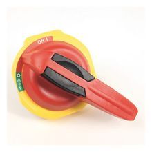 Rockwell Automation 194R Disconnect Switch Accessories, Red/Yellow Padlockable handle, standard