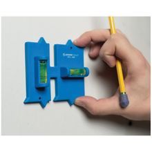 Jonard Tools® WTL-32M Wall Box Template Leveler, Thermal Plastic, Blue
