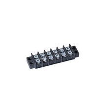 IDEAL® 89-210 89-200 1-Stage 1-Piece Heavy Duty Terminal Strip, 600 V, 30 A, 22 to 10 AWG Size, Live Terminal Contact Form, Black