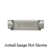 Crouse-Hinds Condulet® T19 Type T Conduit Outlet Body, 1/2 in Hub, 9 Form, 6 cu-in Capacity, Copper-Free Aluminum, Natural