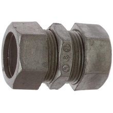 Steel City® TK-211-SC Compression Coupling, 1/2 in, For Use With EMT Conduit, Die Cast Zinc