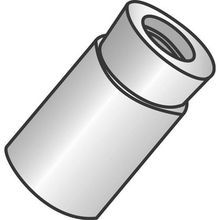 Cully™ 60216 Drop-In Machine Screw Anchor, 3/8 in Dia, Lead Alloy, 1-1/4 in Minimum Embedment Depth