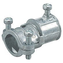 Steel City® TX211 Combination Coupling, 1/2 in, For Use With: EMT/Flexible Metallic Conduit, Die Cast Zinc