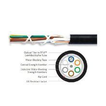 SUPERIOR ESSEX® Telcordia® 110066G01 11 Series Loose Tube Single Jacket Fiber Optic Cable, 6 Fiber, 1 ft L